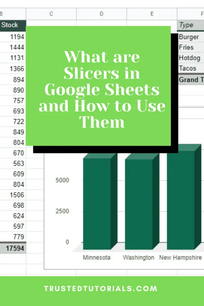 What are Slicers in Google Sheets and How to Use Them