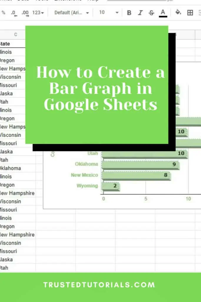 How to Create a Bar Graph in Google Sheets