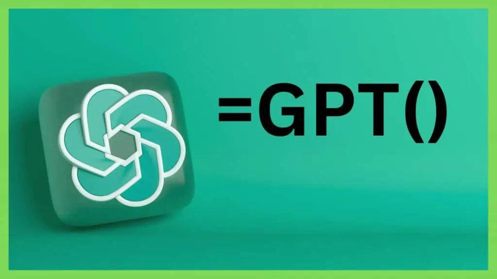 How to use Chat GPT in Google Sheets